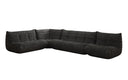 Designer corner sofa living room set Calmo in Corduroy