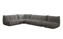 Designer corner sofa living room set Calmo in Corduroy