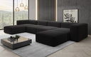 Designer U Sofa Snug in Bouclé