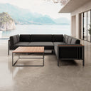 Euphoria – Ecklounge & Tisch aus Aluminium | Aevora™ Kollektion