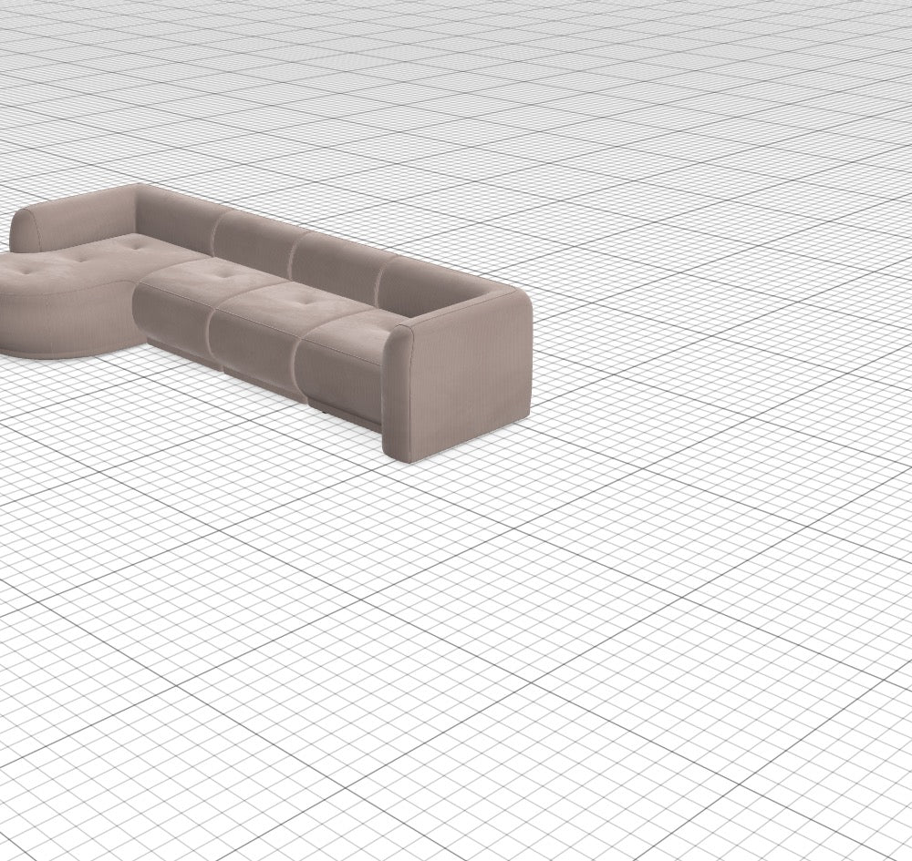 Modular Sofa Gio - Your Desired Configuration M_JDC74S