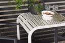 Garten Cafegruppe Florenz – 3-teiliges Gartenmöbel-Set in Beige/Schwarz