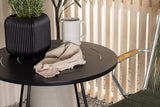 Garten Cafegruppe Malte – 3-teiliges Gartenmöbel-Set mit grünen Stühlen