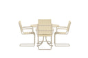 Garten Essgruppe Nativa – 5-teiliges Gartenmöbel-Set in Beige