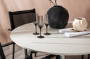 Garten Essgruppe Orlena – 5-teiliges Set in Beige/Schwarz