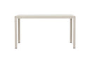 Garten Esstisch Siena - 140x80 cm aus Aluminium und Polywood in Beige oder Schwarz