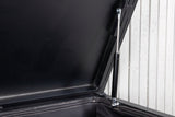 Garten Kissenbox Ludmilla - schwarze Aluminiumkonstruktion inkl. Innentasche