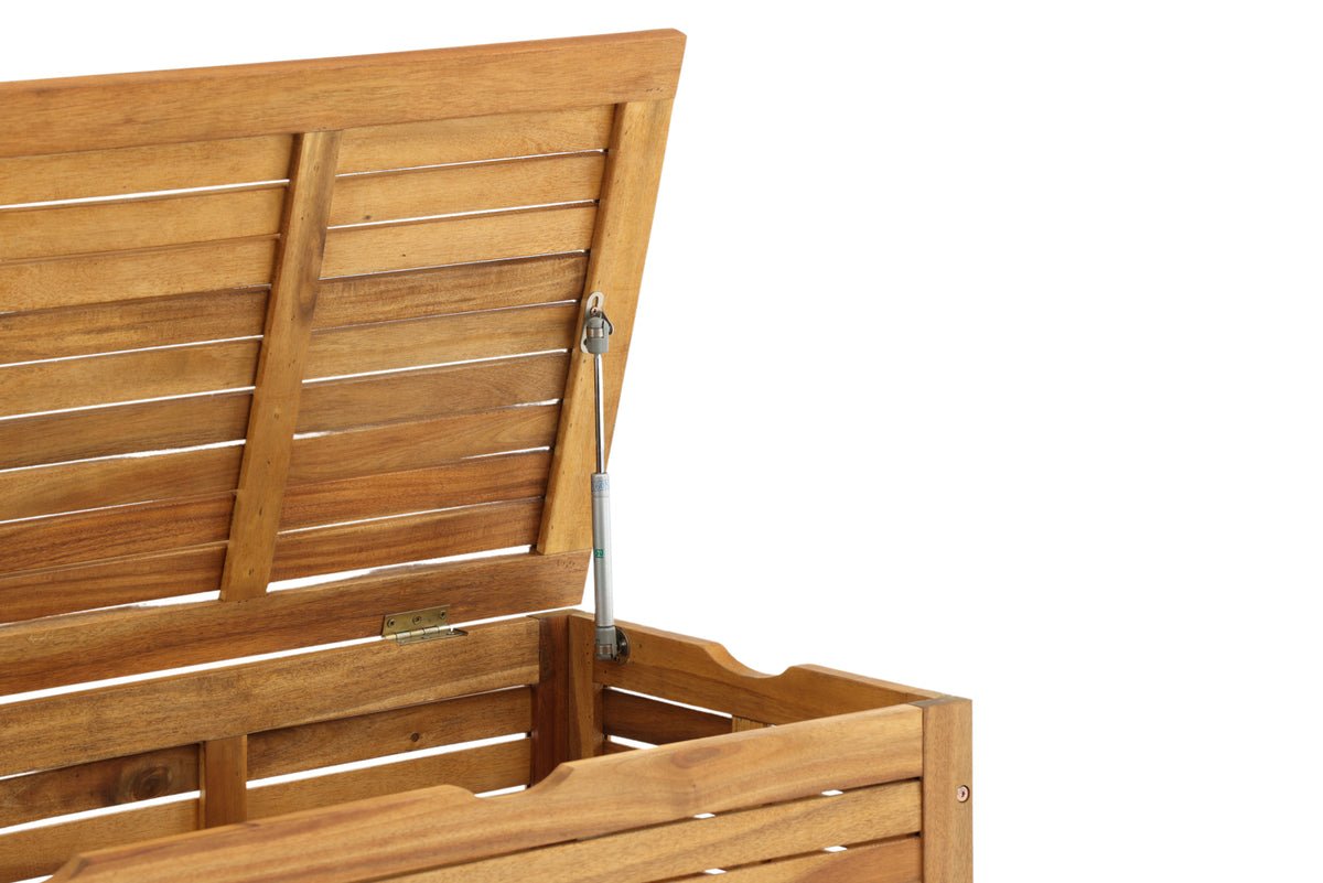 Garten Kissenbox Melissa - Aus Akazie in Natur-Optik