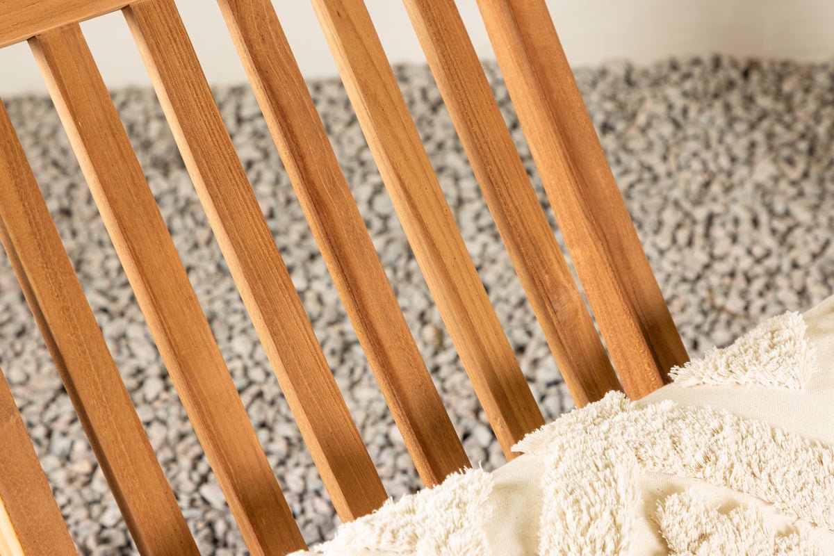 Garten- Loungesessel June - Aus Teakholz in Natur-Optik