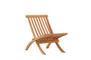 Garten- Loungesessel June - Aus Teakholz in Natur-Optik