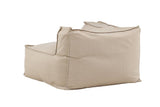 Garten Loungesessel Ravio – aus wetterbeständigem Olefin in Beige