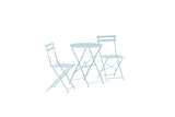 Garten Loungeset Elion – 3-teiliges Set mit rundem Tisch in 3 Farben