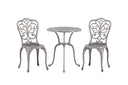 Garten Loungeset Elyra – 3-teiliges Set mit Stühlen & Tisch in 2 Farben