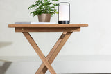 Gartentisch Arvo - Quadratischer Café-Tisch aus massivem Teakholz
