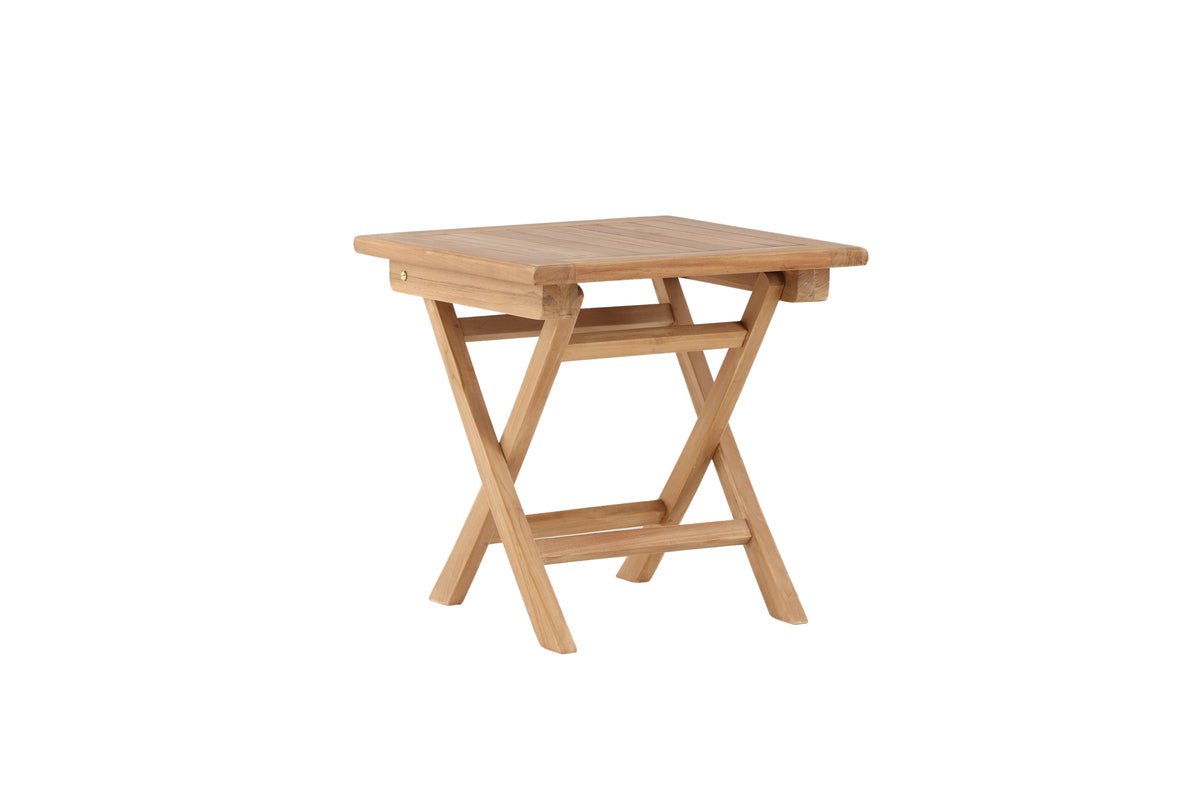 Gartentisch Lino - Quadratischer Café-Tisch aus massivem Teakholz