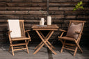 Gartentisch Taneva - ein klappbarer Tisch aus hochwertigem Teakholz