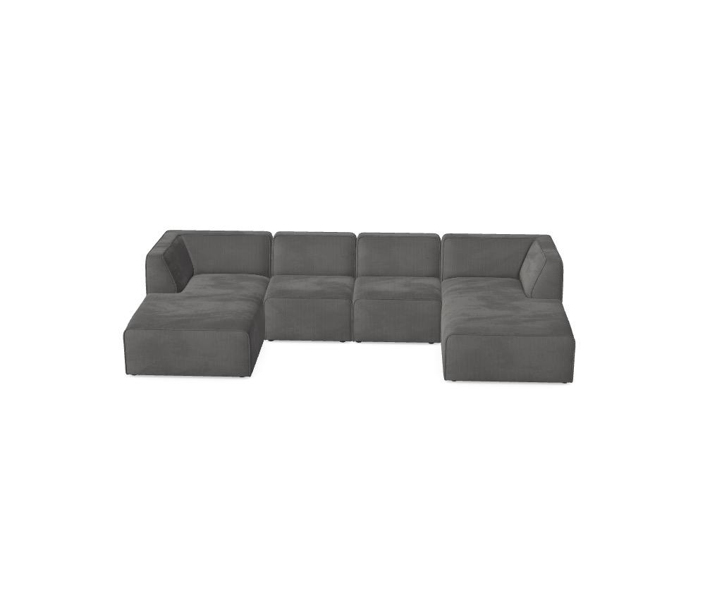 Modulares Sofa Hugg - Deine Wunschkonfiguration 1VAENS