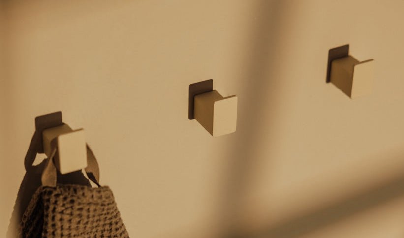 Wardrobe/Clothes Hooks Palo – Minimalist Wall Hooks in Sets of 3 or 6