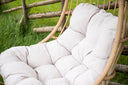 Hängesessel Kaelis - aus Rattan in Beige