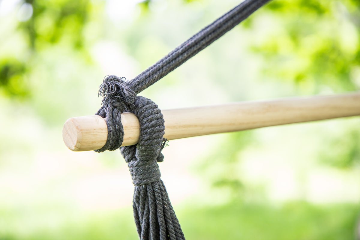 Hängesessel Welsh - aus Polyester in Grau oder Weiß