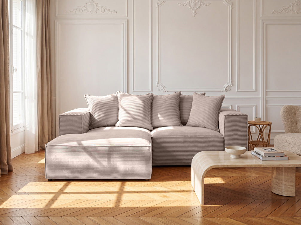 Designer Sofa Largo L Mini in Cord