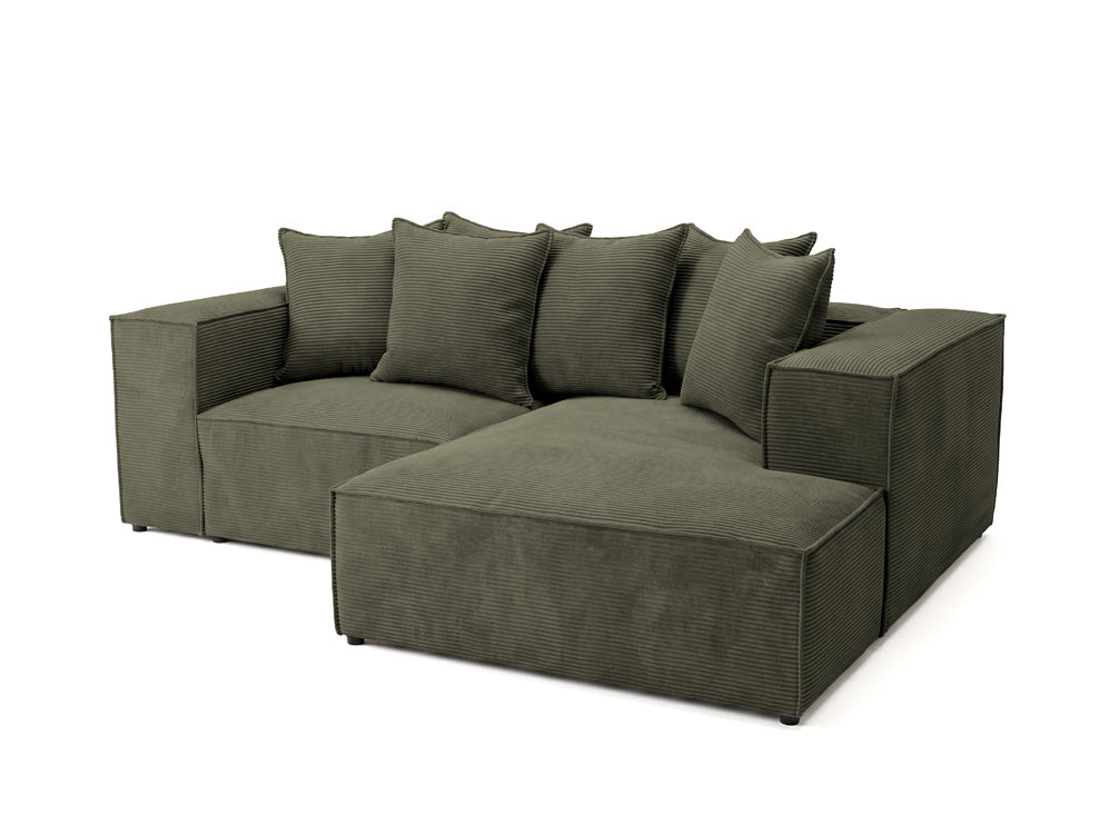 Designer Sofa Largo L Mini in Cord