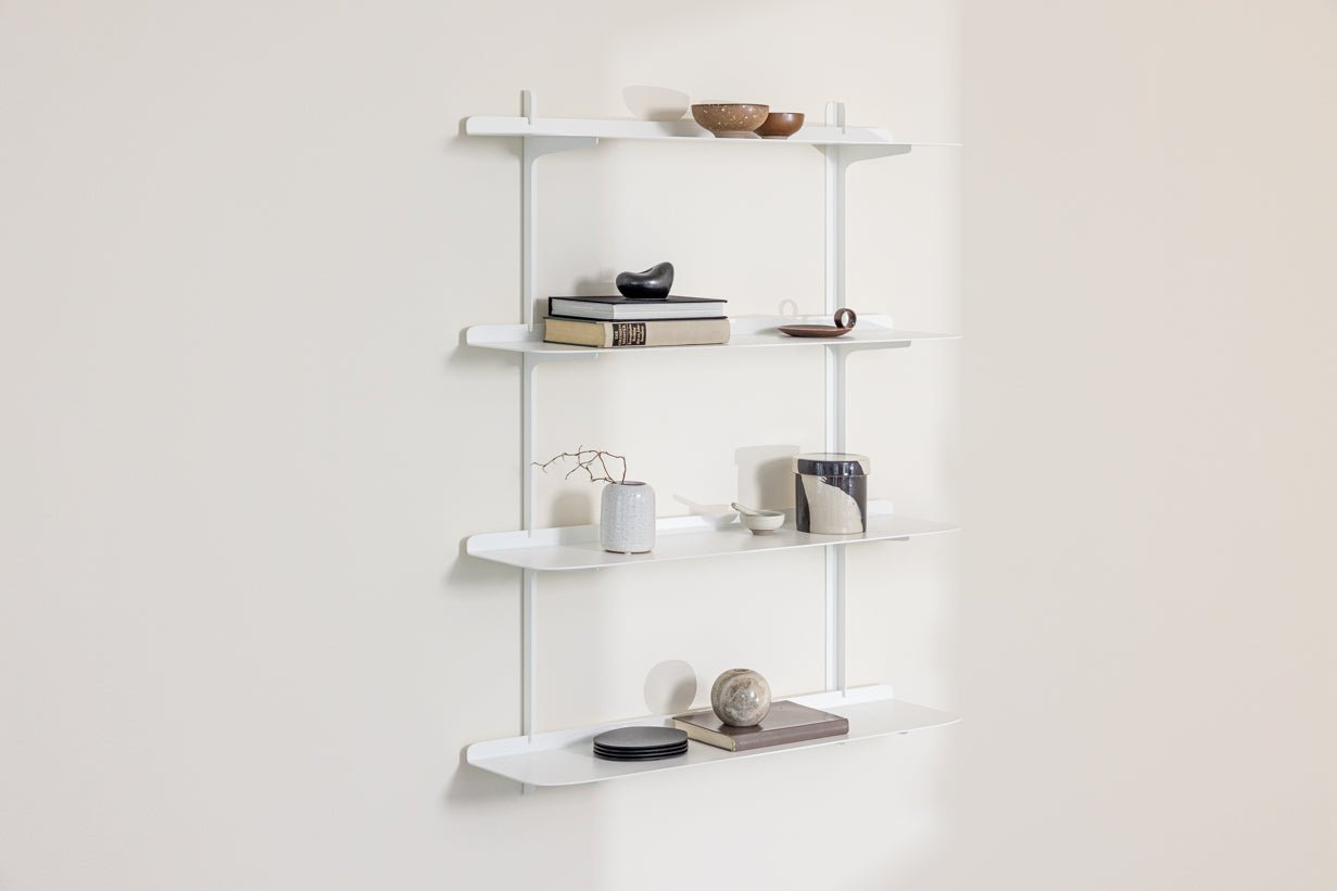 Wall Shelf Linara – Minimalist Metal Shelf with up to 4 Shelves