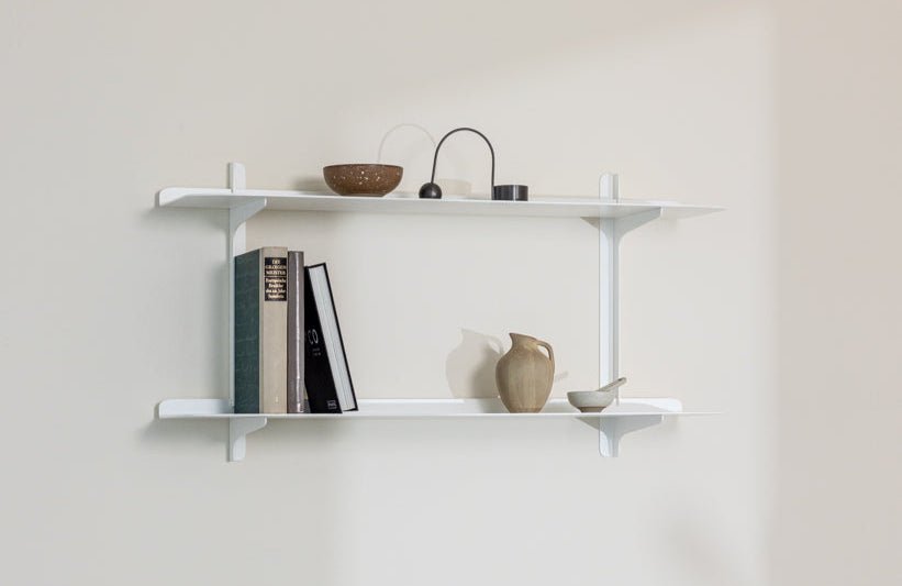 Wall Shelf Linara – Minimalist Metal Shelf with up to 4 Shelves