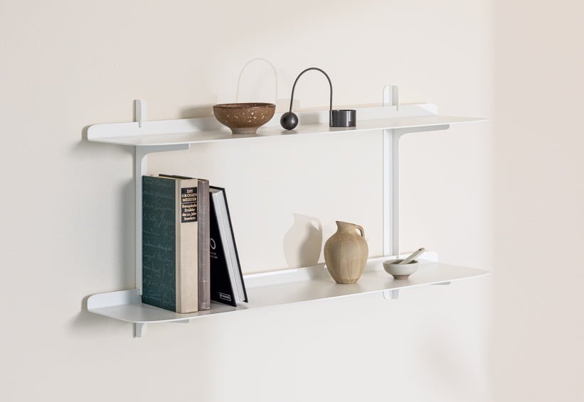 Wall Shelf Linara – Minimalist Metal Shelf with up to 4 Shelves