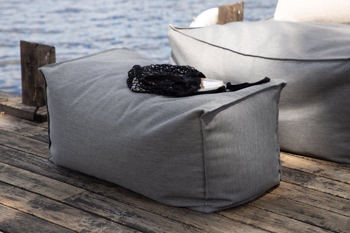 Lounge Chair Hello II – Available in Dark Gray, Beige or White/Brown