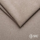 Designer corner sofa Siena bouclé with sofa bed function and storage space