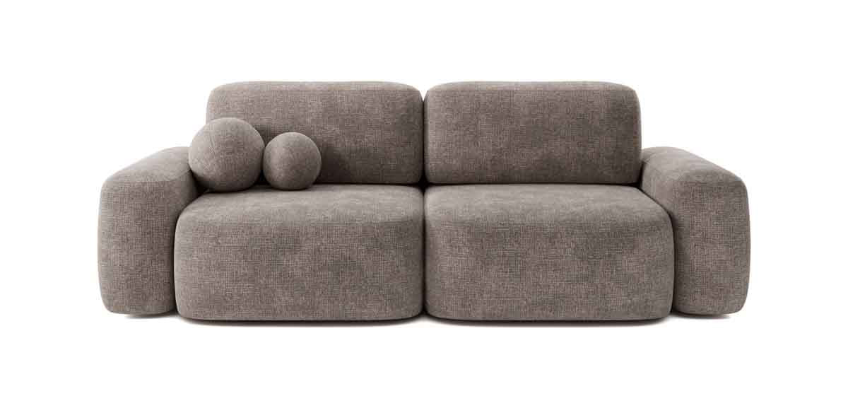 Designer Sofa Bold with Sleeper Function and Storage Box