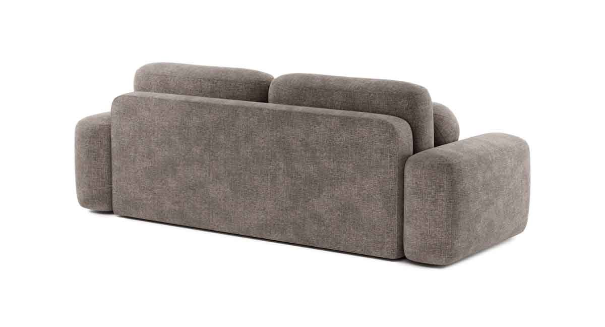 Designer Sofa Bold with Sleeper Function and Storage Box