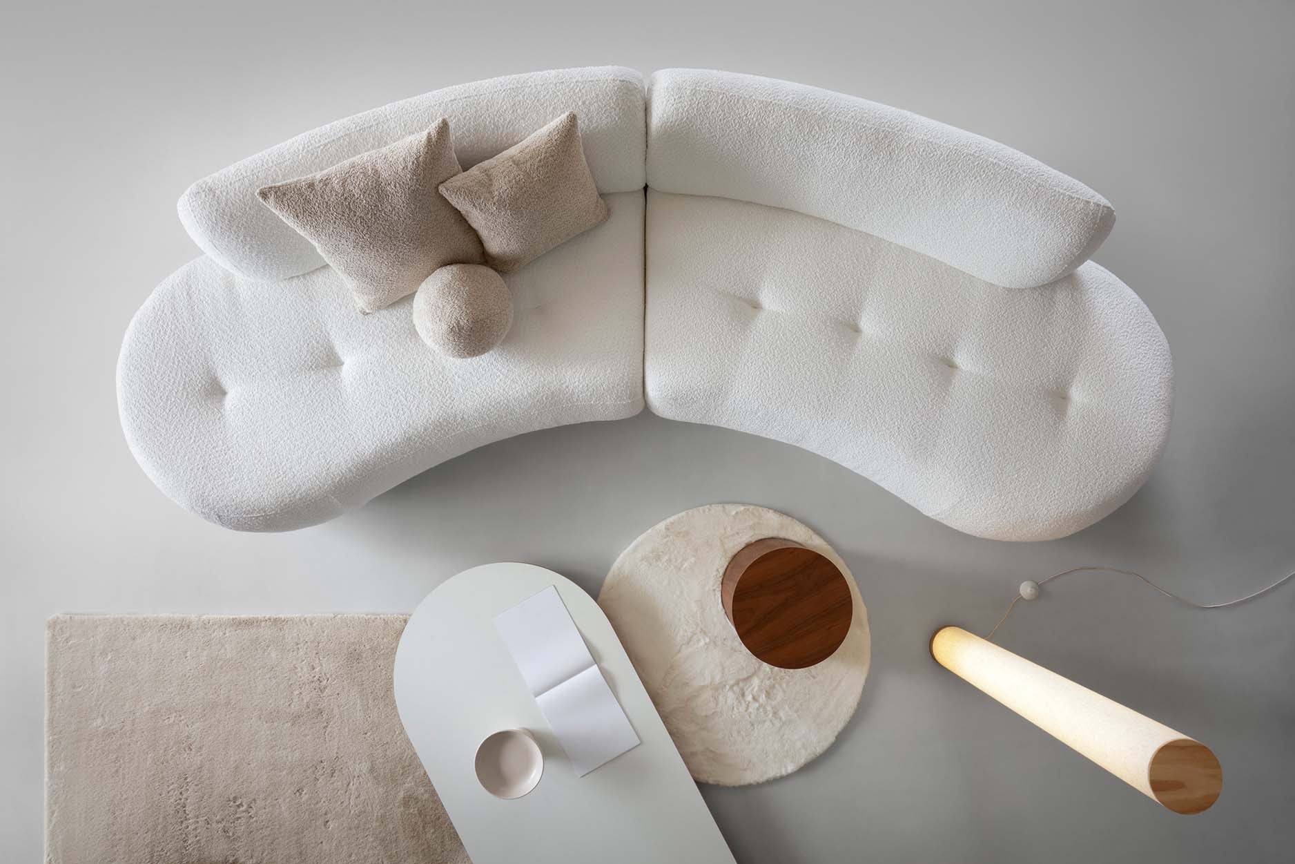 Modular Sofa Gio for self-configuration