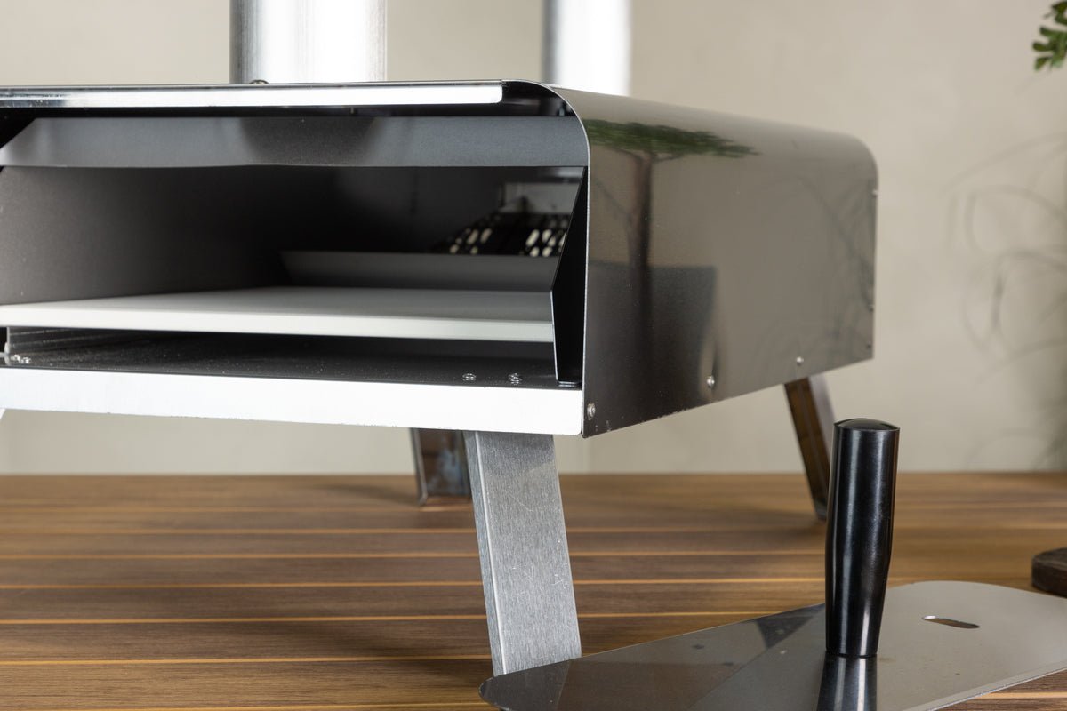 Pizza Oven Napoli - made of steel in silver