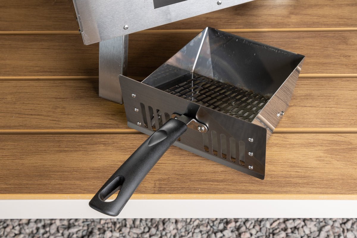 Pizza Oven Napoli - made of steel in silver