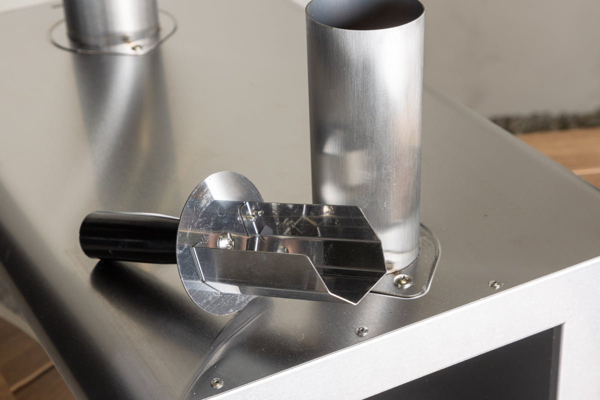 Pizza Oven Napoli - made of steel in silver