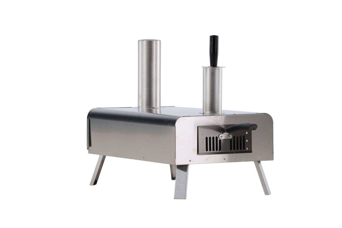 Pizza Oven Napoli - made of steel in silver