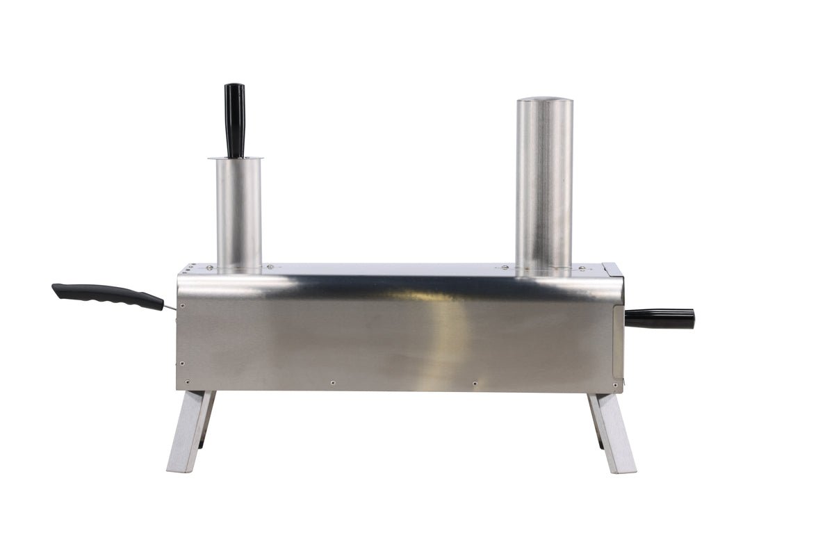 Pizza Oven Napoli - made of steel in silver