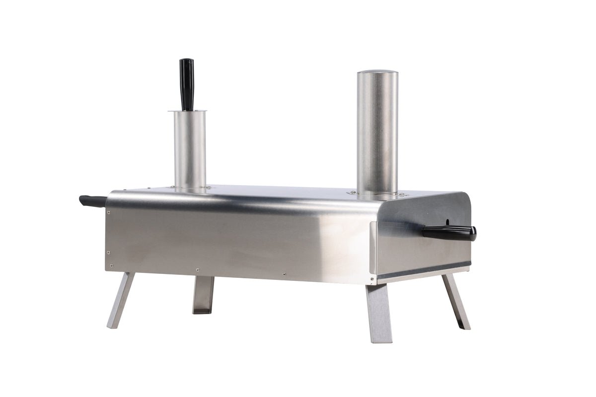 Pizza Oven Napoli - made of steel in silver