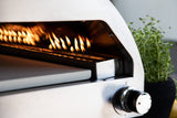 Pizzaofen Parma - aus Stahl, Edelstahl und Keramik in Silber