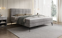 Boxspringbett Vera in Cord mit hohen Füßen