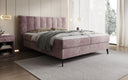 Boxspringbett Ines in Cord mit Stauraum