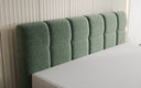 Boxspringbett Nala in Strukturstoff mit Schwebeoptik