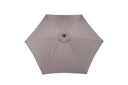 Sonnenschirm Imperia – Ø300 cm aus grauem Polyester