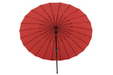 Sonnenschirm Rivierra – Ø270 cm in der Farbe Rot