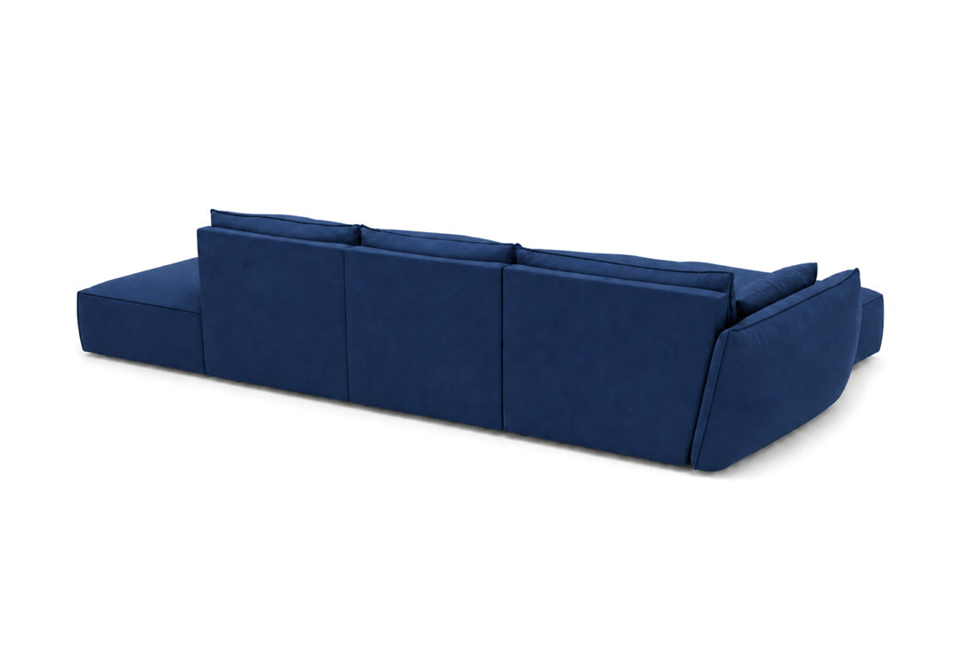 Designer Sofa Nuvola L Open in velvet