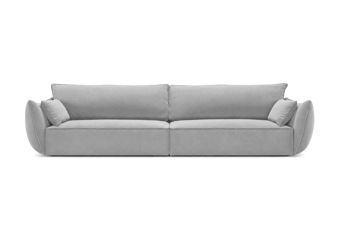 Designer Sofa 4 Sitzer Nuvola in Samt