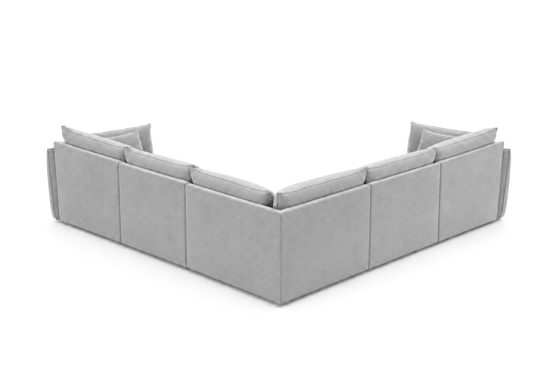 Nuvola L Maxi designer sofa in velvet