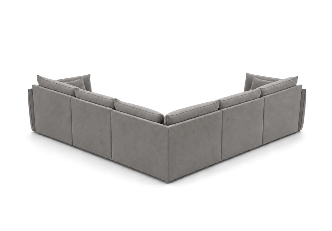 Nuvola L Maxi designer sofa in velvet
